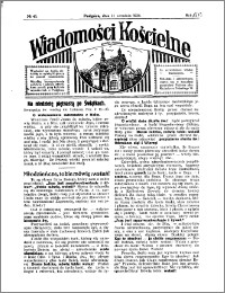 Wiadomości Kościelne : przy kościele w Podgórzu 1929-1930, R. 1, nr 43