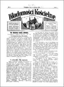 Wiadomości Kościelne : przy kościele w Podgórzu 1930-1931, R. 2, nr 3