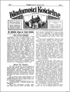 Wiadomości Kościelne : przy kościele w Podgórzu 1930-1931, R. 2, nr 8