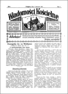Wiadomości Kościelne : przy kościele w Podgórzu 1930-1931, R. 2, nr 19