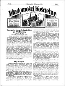 Wiadomości Kościelne : przy kościele w Podgórzu 1930-1931, R. 2, nr 22