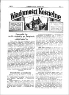 Wiadomości Kościelne : przy kościele w Podgórzu 1930-1931, R. 2, nr 30