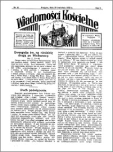 Wiadomości Kościelne : przy kościele w Podgórzu 1931-1932, R. 3, nr 20