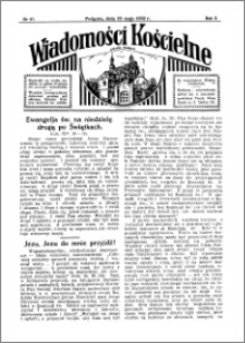 Wiadomości Kościelne : przy kościele w Podgórzu 1931-1932, R. 3, nr 27