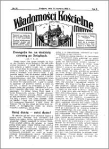 Wiadomości Kościelne : przy kościele w Podgórzu 1931-1932, R. 3, nr 29