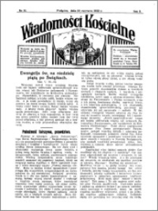 Wiadomości Kościelne : przy kościele w Podgórzu 1931-1932, R. 3, nr 30