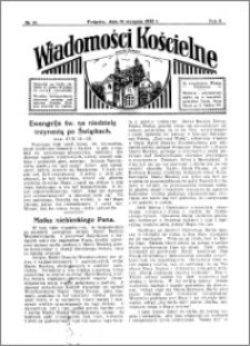 Wiadomości Kościelne : przy kościele w Podgórzu 1931-1932, R. 3, nr 38