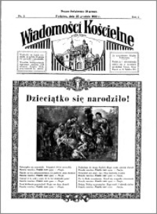 Wiadomości Kościelne : przy kościele w Podgórzu 1932-1933, R. 4, nr 5