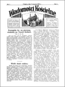 Wiadomości Kościelne : przy kościele w Podgórzu 1932-1933, R. 4, nr 7