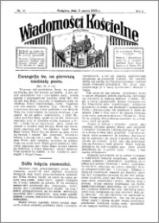 Wiadomości Kościelne : przy kościele w Podgórzu 1932-1933, R. 4, nr 15