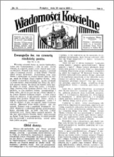 Wiadomości Kościelne : przy kościele w Podgórzu 1932-1933, R. 4, nr 18