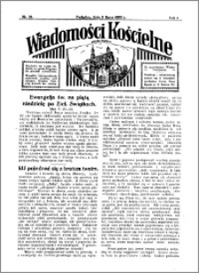 Wiadomości Kościelne : przy kościele w Podgórzu 1932-1933, R. 4, nr 33