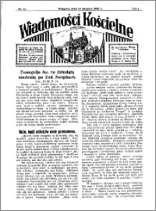 Wiadomości Kościelne : przy kościele w Podgórzu 1932-1933, R. 4, nr 38