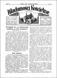 Wiadomości Kościelne : przy kościele w Podgórzu 1932-1933, R. 4, nr 45