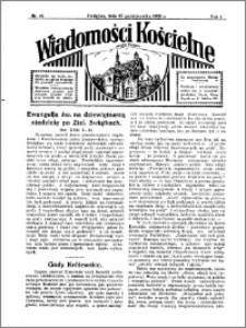 Wiadomości Kościelne : przy kościele w Podgórzu 1932-1933, R. 4, nr 47