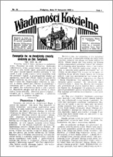 Wiadomości Kościelne : przy kościele w Podgórzu 1932-1933, R. 4, nr 52