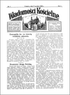 Wiadomości Kościelne : przy kościele w Podgórzu 1933-1934, R. 5, nr 3