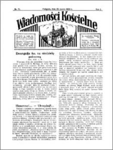 Wiadomości Kościelne : przy kościele w Podgórzu 1933-1934, R. 5, nr 17