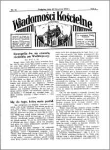 Wiadomości Kościelne : przy kościele w Podgórzu 1933-1934, R. 5, nr 22