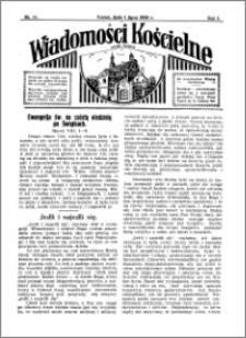Wiadomości Kościelne : przy kościele w Podgórzu 1933-1934, R. 5, nr 31
