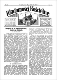 Wiadomości Kościelne : przy kościele w Podgórzu 1933-1934, R. 5, nr 46