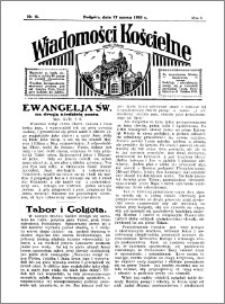 Wiadomości Kościelne : przy kościele w Podgórzu 1934-1935, R. 6, nr 16