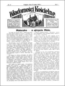 Wiadomości Kościelne : przy kościele w Podgórzu 1934-1935, R. 6, nr 24