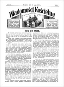 Wiadomości Kościelne : przy kościele w Podgórzu 1934-1935, R. 6, nr 25