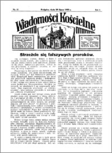 Wiadomości Kościelne : przy kościele w Podgórzu 1934-1935, R. 6, nr 35
