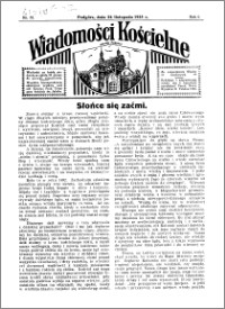 Wiadomości Kościelne : przy kościele w Podgórzu 1934-1935, R. 6, nr 52
