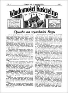 Wiadomości Kościelne : przy kościele w Podgórzu 1935-1936, R. 7, nr 5