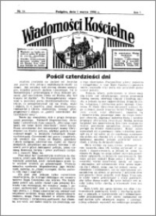 Wiadomości Kościelne : przy kościele w Podgórzu 1935-1936, R. 7, nr 14