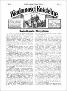Wiadomości Kościelne : przy kościele w Podgórzu 1935-1936, R. 7, nr 26