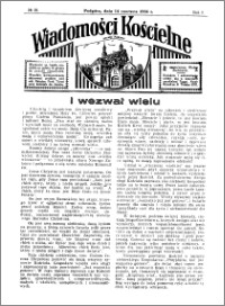 Wiadomości Kościelne : przy kościele w Podgórzu 1935-1936, R. 7, nr 29
