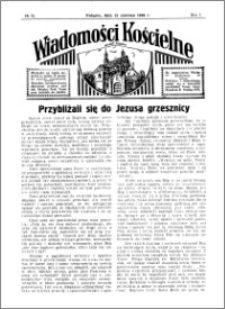 Wiadomości Kościelne : przy kościele w Podgórzu 1935-1936, R. 7, nr 30