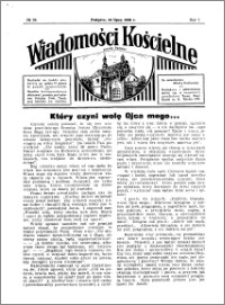 Wiadomości Kościelne : przy kościele w Podgórzu 1935-1936, R. 7, nr 34