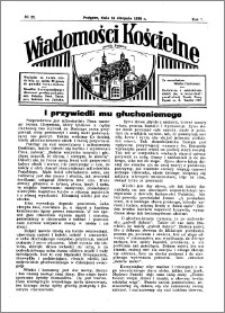 Wiadomości Kościelne : przy kościele w Podgórzu 1935-1936, R. 7, nr 38