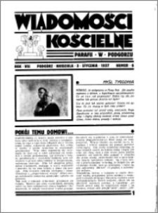 Wiadomości Kościelne : przy kościele w Podgórzu 1936-1937, R. 8, nr 6