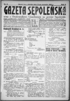 Gazeta Sępoleńska 1928, R. 2, nr 6