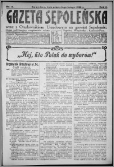 Gazeta Sępoleńska 1928, R. 2, nr 14
