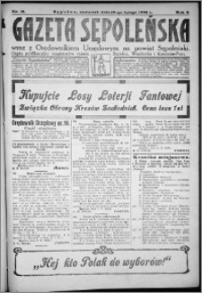 Gazeta Sępoleńska 1928, R. 2, nr 19
