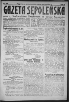 Gazeta Sępoleńska 1928, R. 2, nr 34