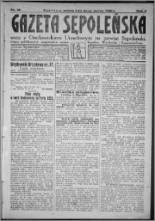 Gazeta Sępoleńska 1928, R. 2, nr 38