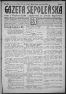 Gazeta Sępoleńska 1928, R. 2, nr 43