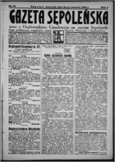 Gazeta Sępoleńska 1928, R. 2, nr 71
