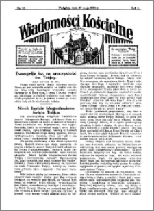Wiadomości Kościelne : przy kościele w Podgórzu 1933-1934, R. 5, nr 26