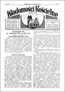 Wiadomości Kościelne : przy kościele św. Jakóba 1930-1931, R. 2, nr 41