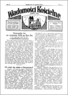 Wiadomości Kościelne : przy kościele św. Jakóba 1930-1931, R. 2, nr 43