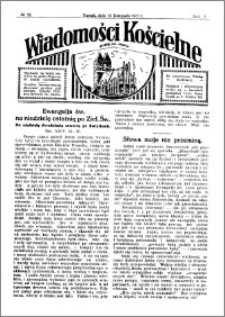 Wiadomości Kościelne : przy kościele św. Jakóba 1930-1931, R. 2, nr 52