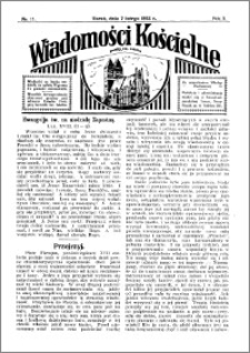 Wiadomości Kościelne : przy kościele św. Jakóba 1931-1932, R. 3, nr 11